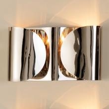  9.91591-HW - Hardwired Folded Sconce-Nickel